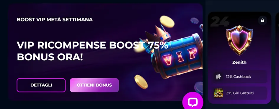 bonus di Casinò online Slots Gallery è tra i più generosi nel panorama
