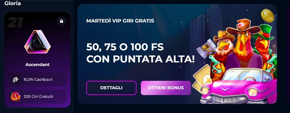 Welcome Bonus Esclusivo Italiani