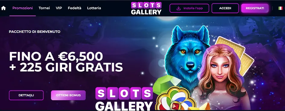scoperto Slots Gallery Casinò online tramite una storia