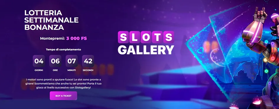 casinò italia SlotsGallery organizza un torneo