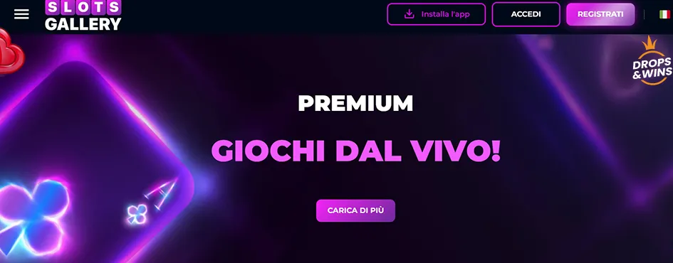 sito ufficiale di Italia Slots Gallery online