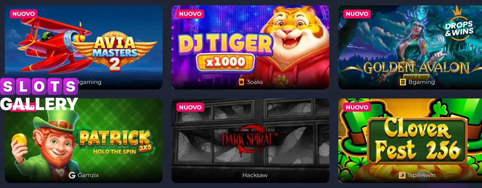 Ufficiale SlotsGallery casinò  nella sezione promozioni Aviator