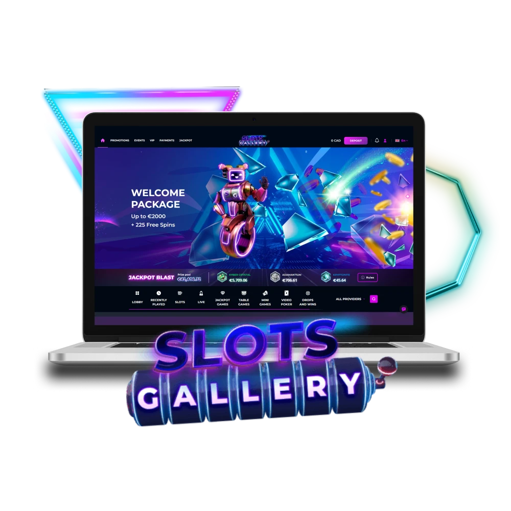 slots gallery header